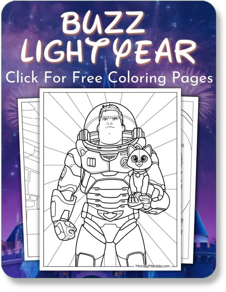 Buzz Lightyear Coloring Pages For Disney