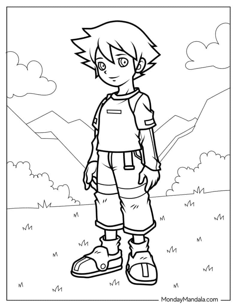 Christopher Thorndyke Coloring In For Preschoolers