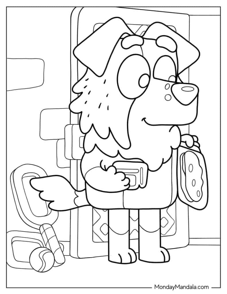 Coloring Sheet Of Mackenzie_s Dad