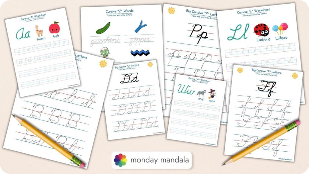Cursive-Alphabet-Worksheets-Featured-Image