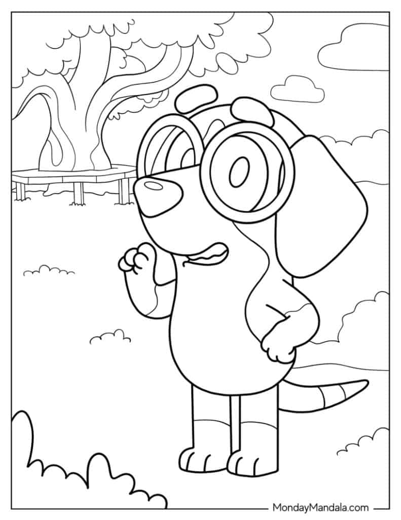 Cute Honey Coloring In For Preschoolers