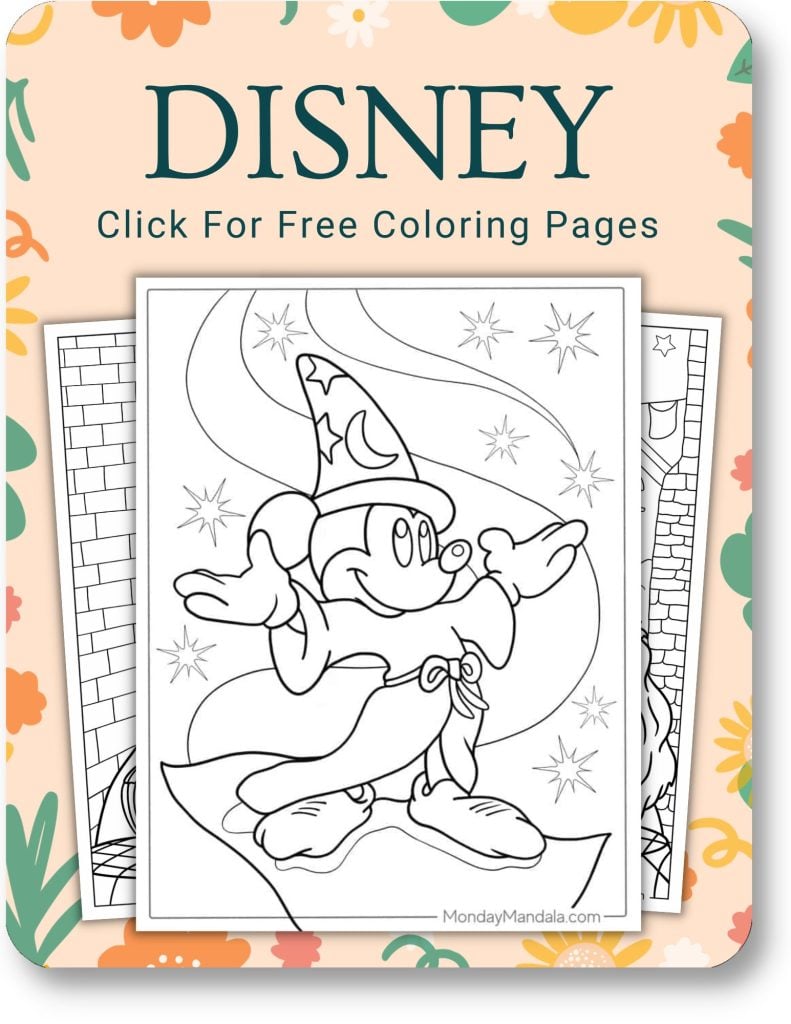Disney Coloring Pages For Adults