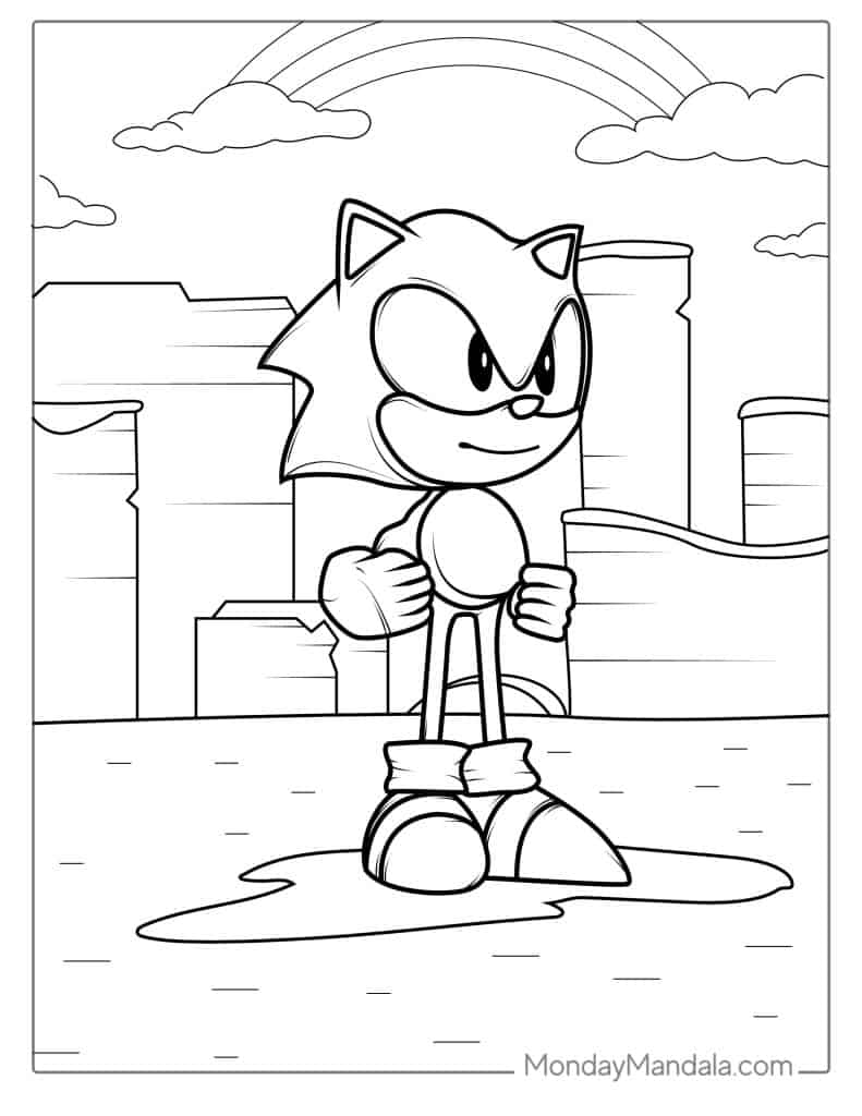 Sonic In Video Game